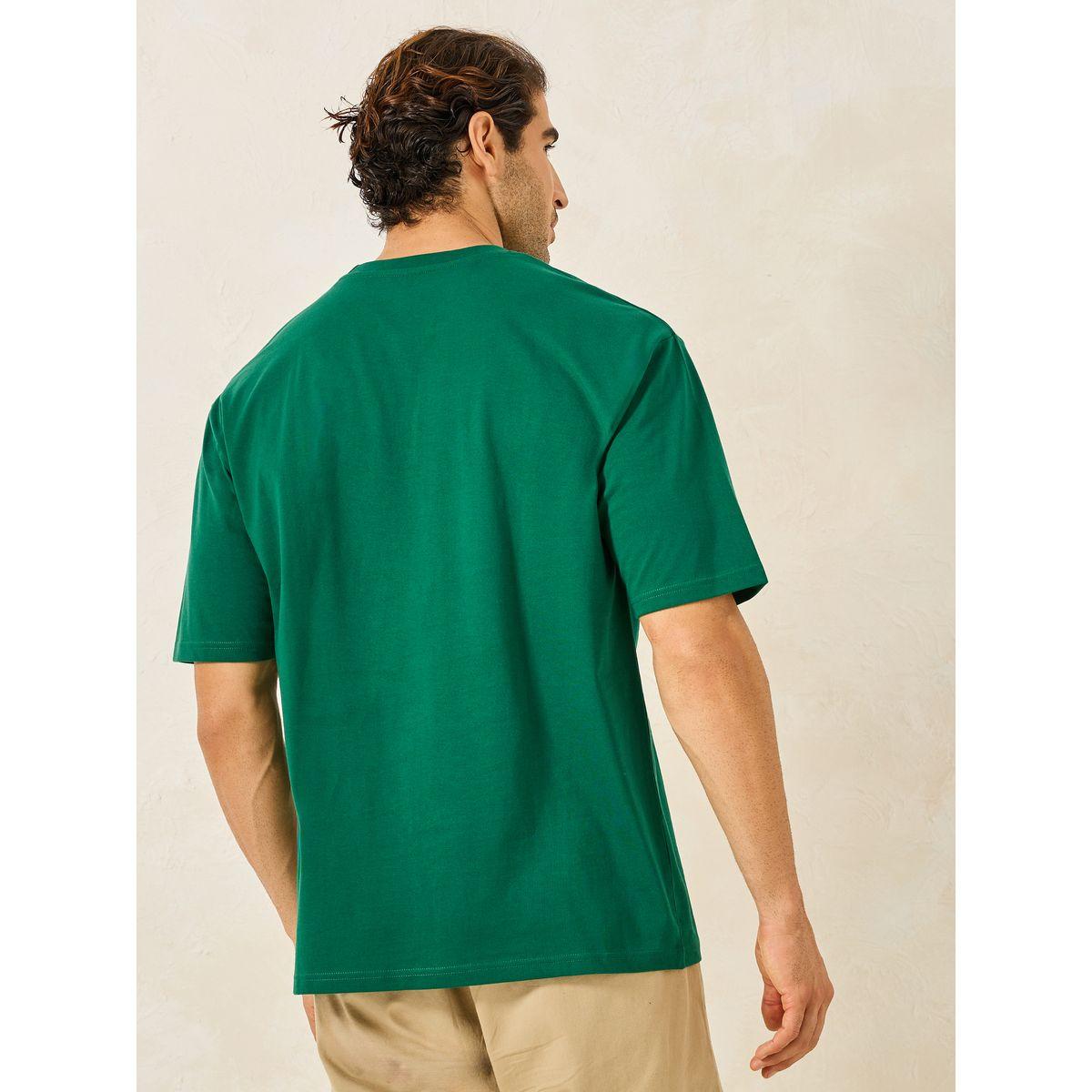 Styli Chest Minimal Print Oversized Cotton Rich T-Shirt-men-clothing-tshirtsandpolos-tshirts-image-4