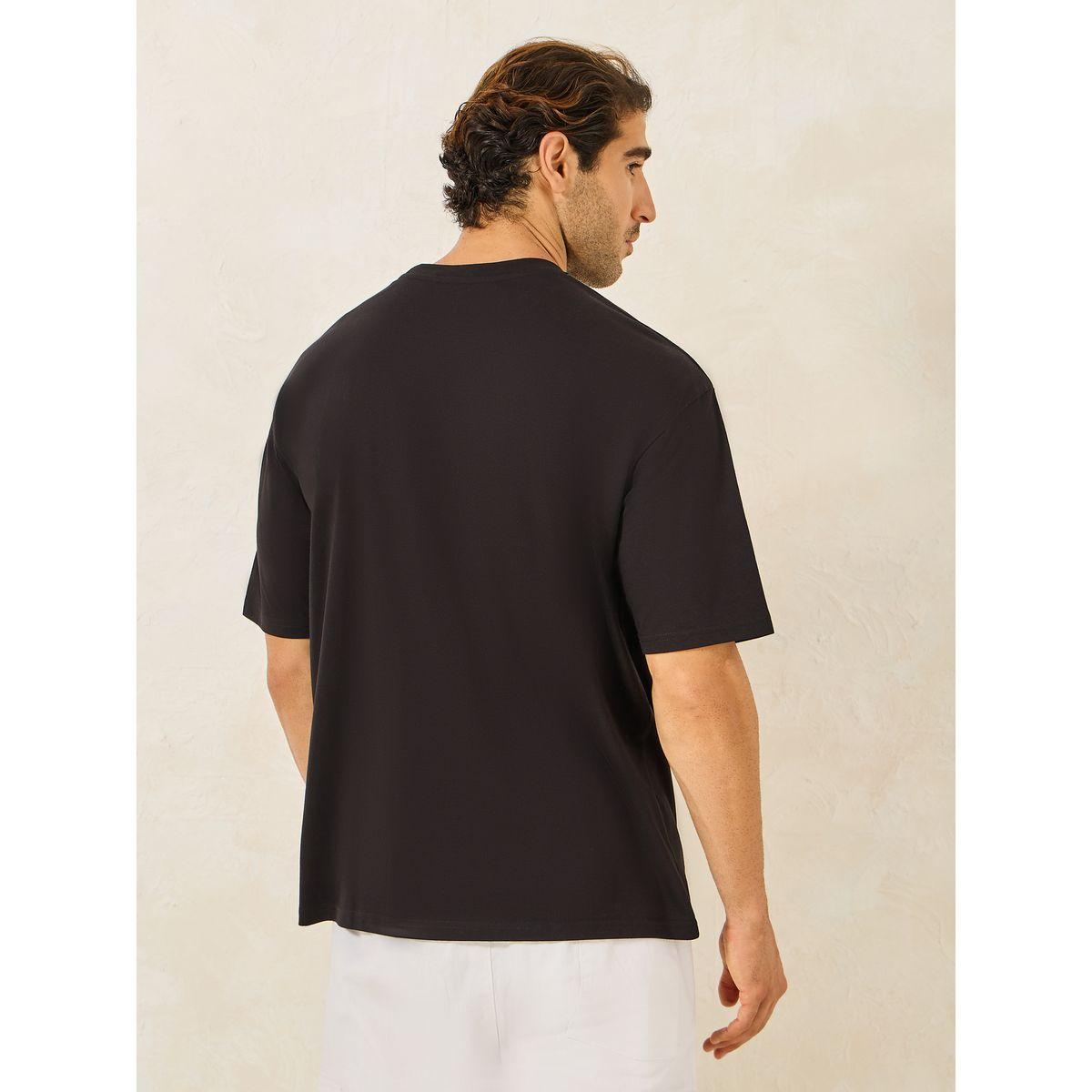 Styli Minimal Print Oversized Cotton Rich T-Shirt-men-clothing-tshirtsandpolos-tshirts-image-4