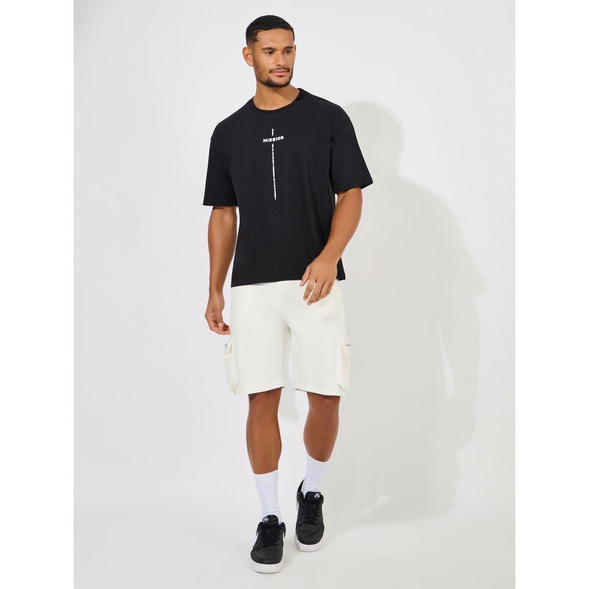 Styli Oversized Minimal Chest Print Cotton Rich T-Shirt-men-clothing-tshirtsandpolos-tshirts-image-2