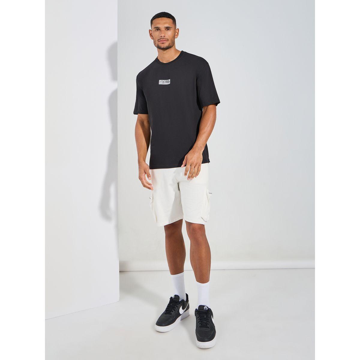 تيشيرت قطن فضفاض مطبع بكتابة-men-clothing-tshirtsandpolos-tshirts-image-2
