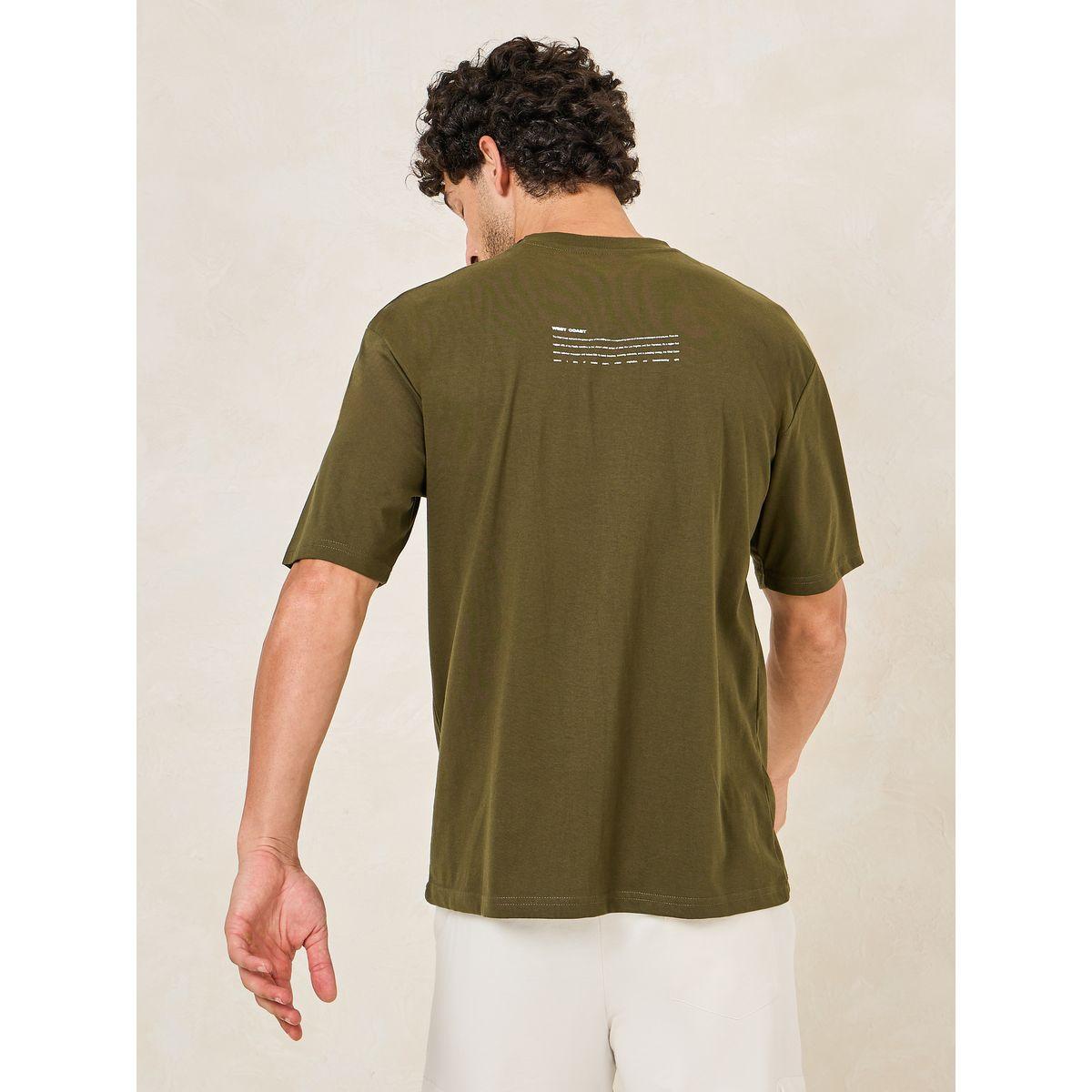 Styli West Coast Slogan Print Oversized Cotton Rich T-Shirt-men-clothing-tshirtsandpolos-tshirts-image-4