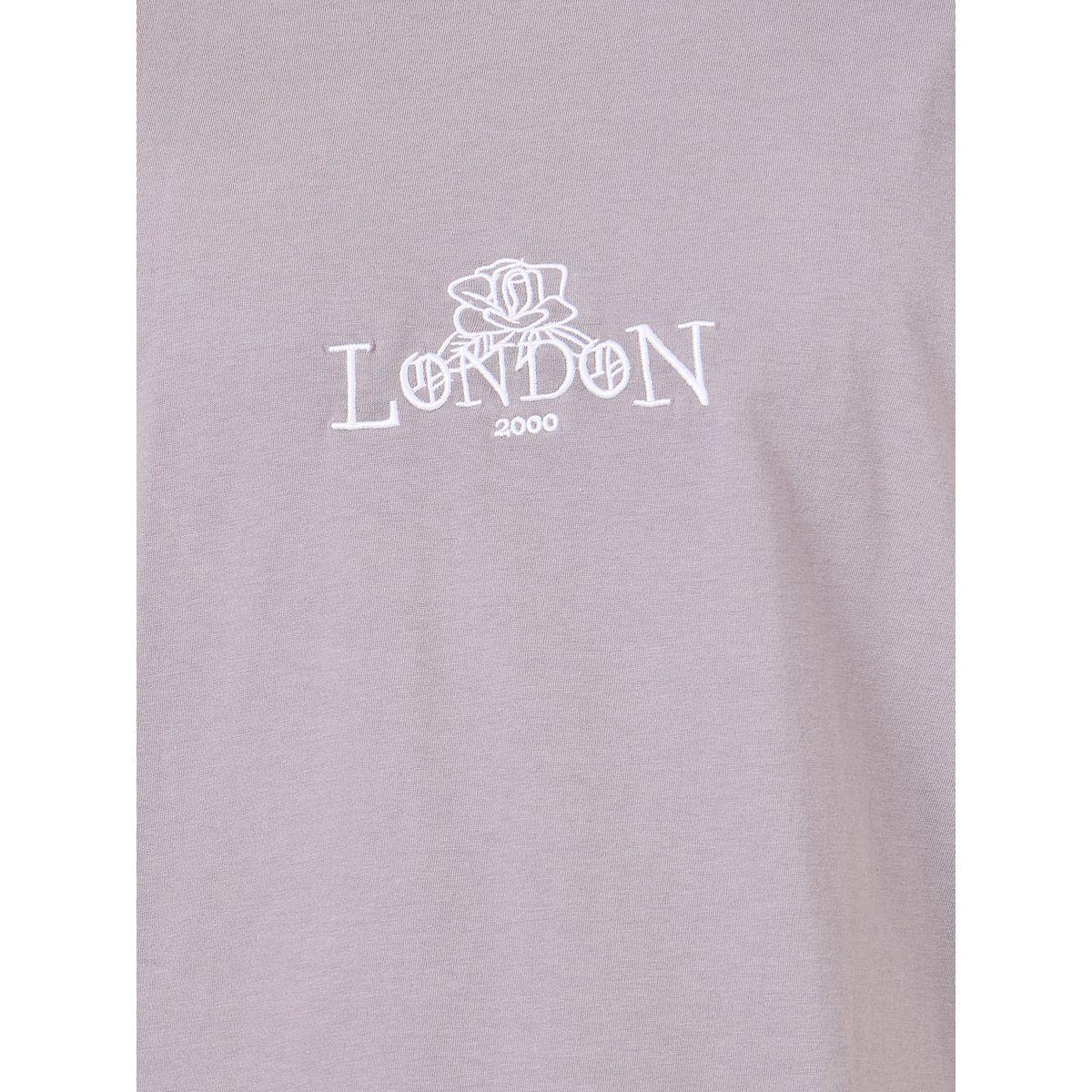 Styli Embroidery Detail Oversized Cotton Rich T-Shirt-men-clothing-tshirtsandpolos-tshirts-image-3