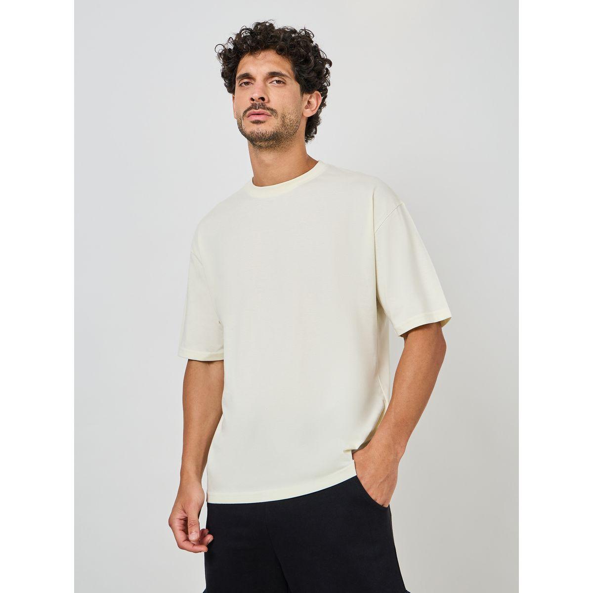 تيشيرت قطن فضفاض مطبع بكتابة-men-clothing-tshirtsandpolos-tshirts-image-3