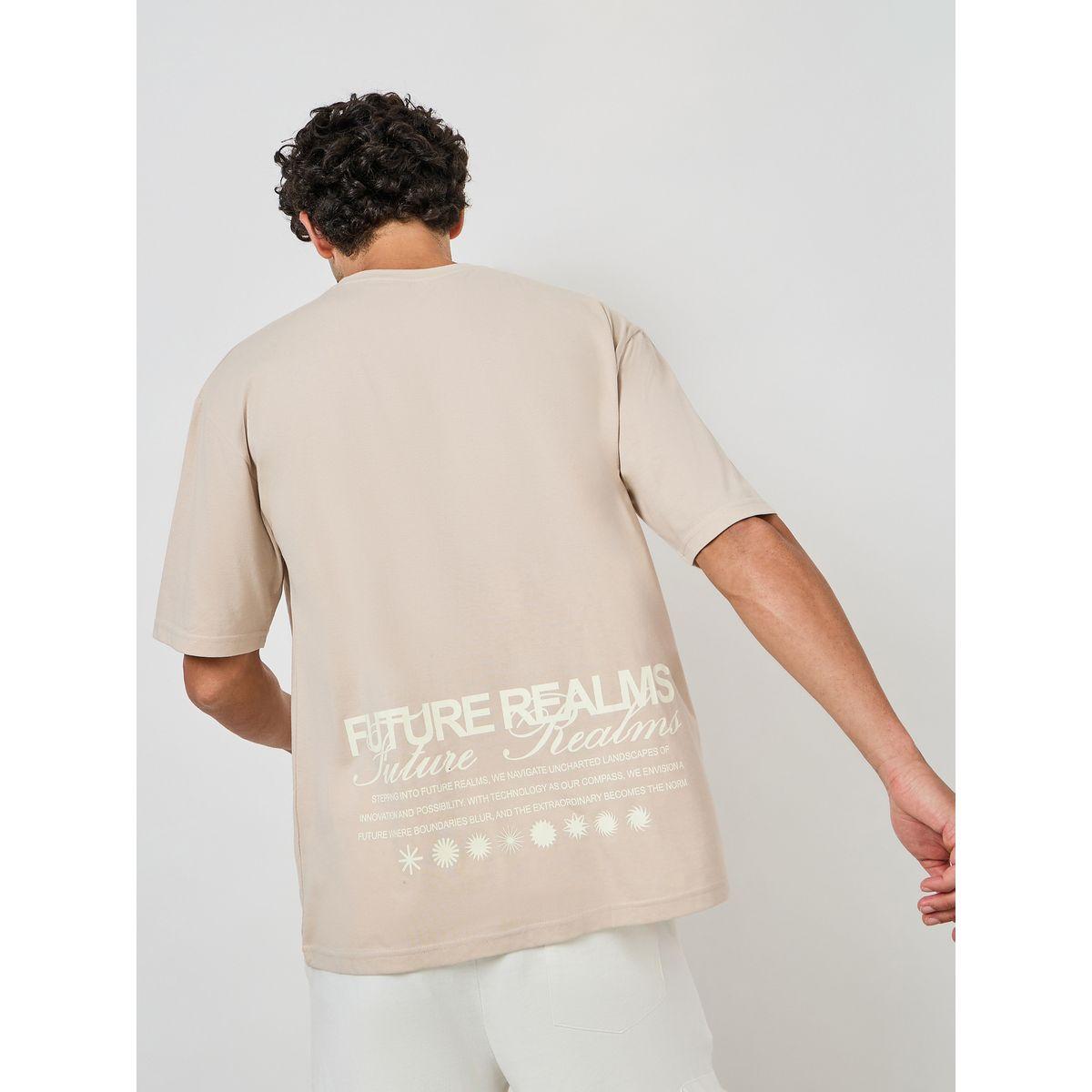 تيشيرت قطن فضفاض مطبع بكتابة-men-clothing-tshirtsandpolos-tshirts-image-4