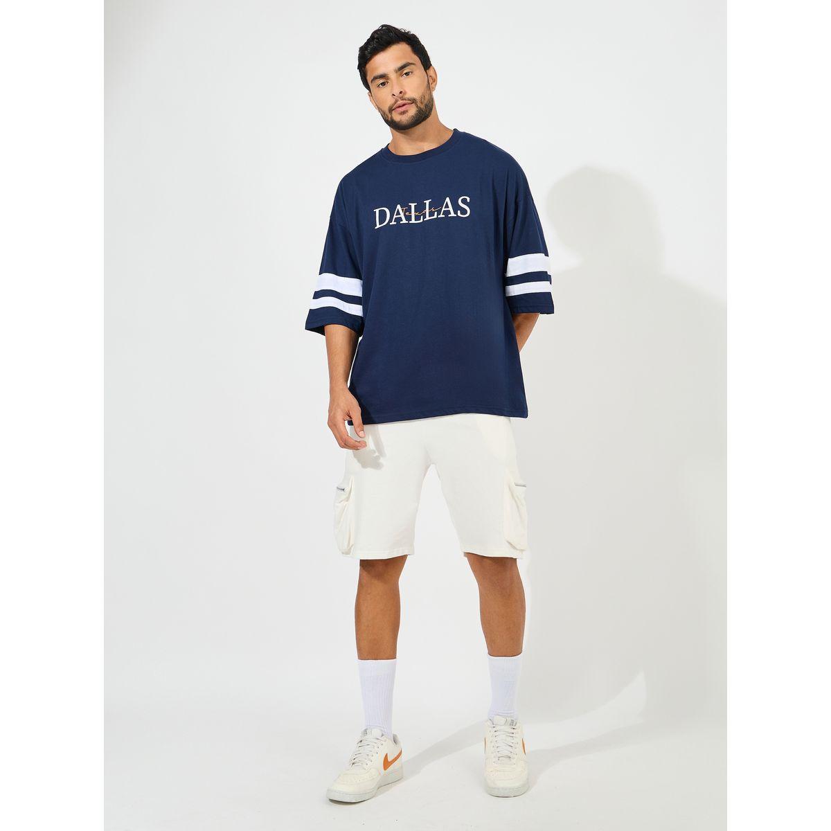 Styli Varsity Chest Print Boxy T-Shirt with Striped Detail-men-clothing-tshirtsandpolos-tshirts-image-2