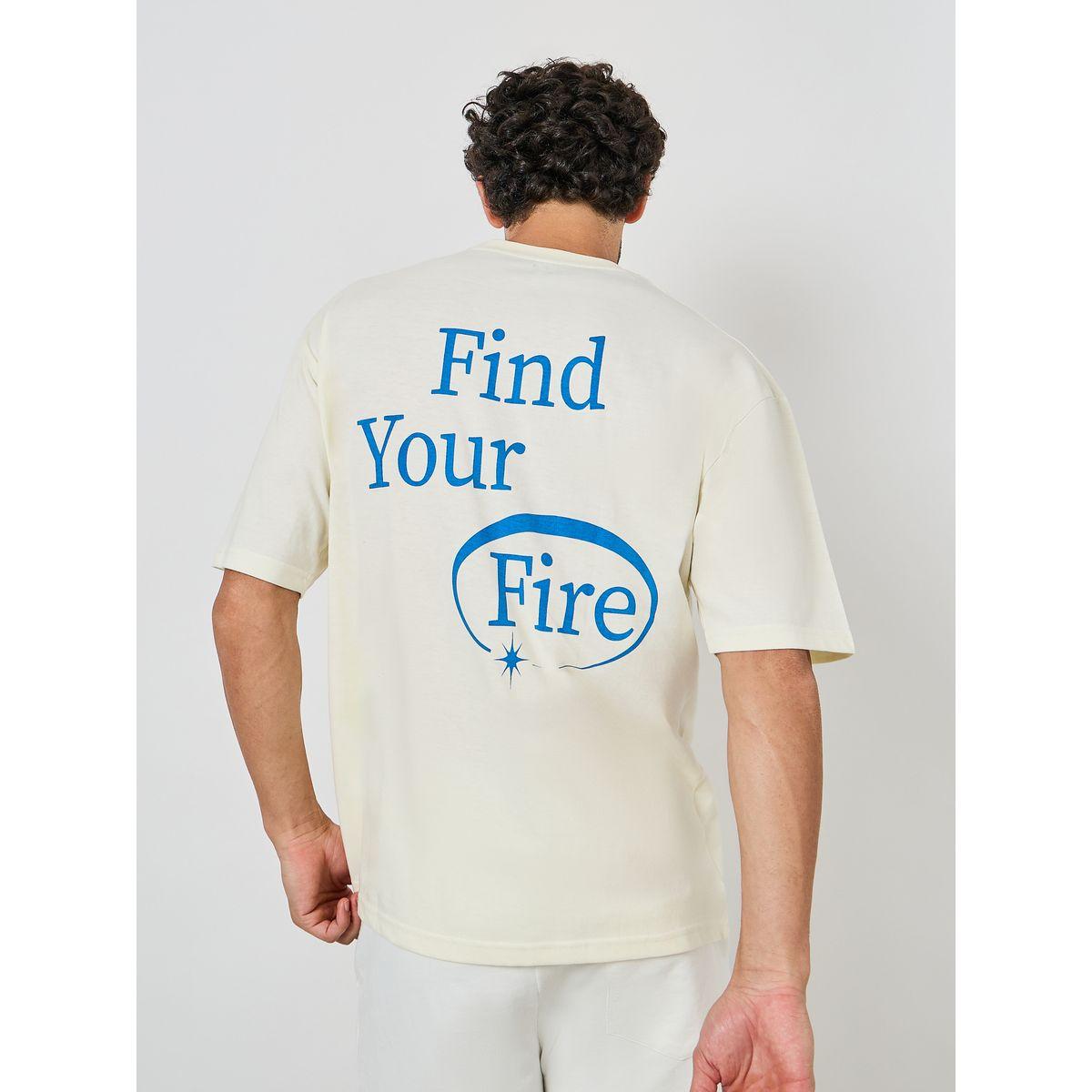 Styli Back Slogan Print Oversized Cotton Rich T-Shirt-men-clothing-tshirtsandpolos-tshirts-image-1