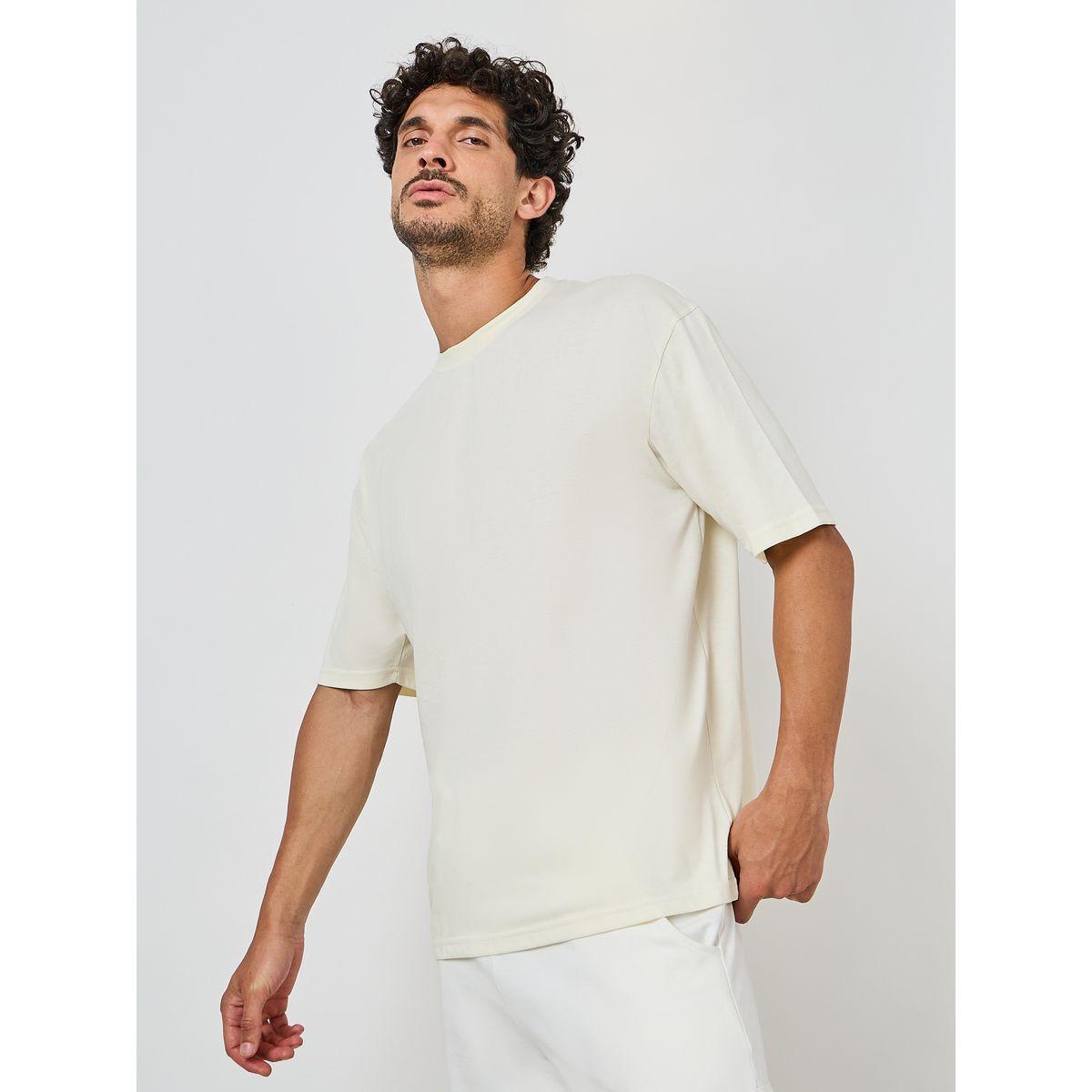 Styli Back Slogan Print Oversized Cotton Rich T-Shirt-men-clothing-tshirtsandpolos-tshirts-image-3