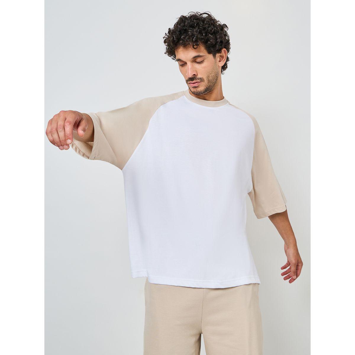 Styli Color Block Raglan Sleeves Boxy Fit T-Shirt-men-clothing-tshirtsandpolos-tshirts-image-1