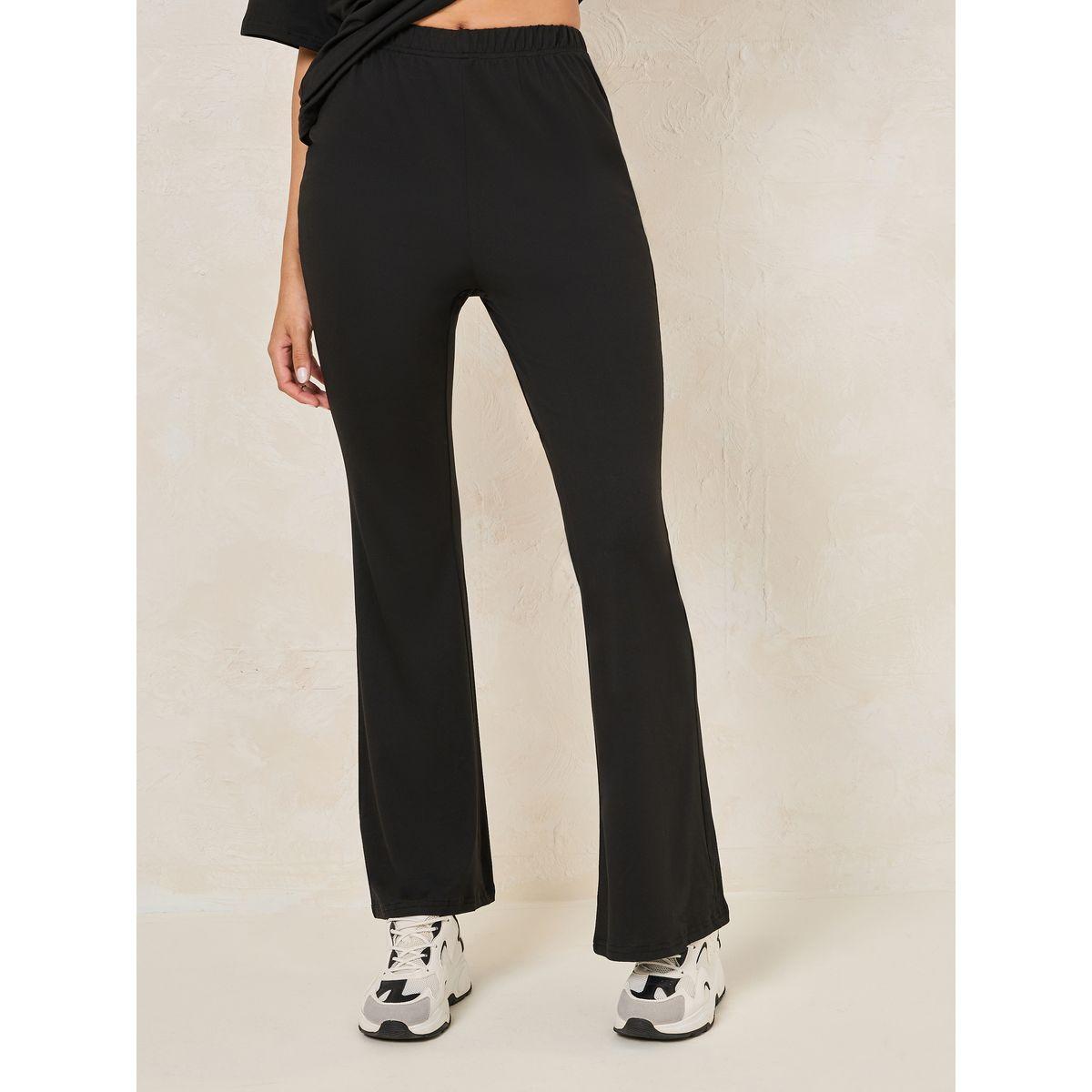 مجموعة من جوغر مع تيشيرت فضفاض بطبعة كتابة-women-clothing-coordsets-image-5