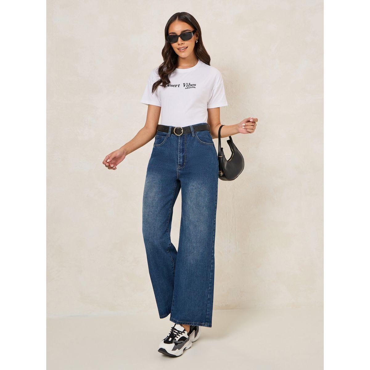 Styli Basic High Rise Wide Leg Jeans-women-clothing-bottoms-jeans-image-2