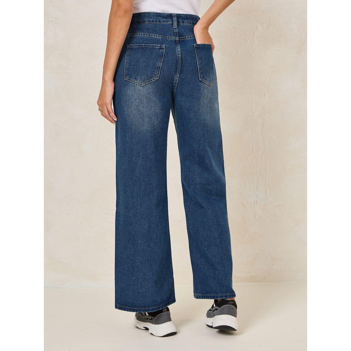 Styli Basic High Rise Wide Leg Jeans-women-clothing-bottoms-jeans-image-4