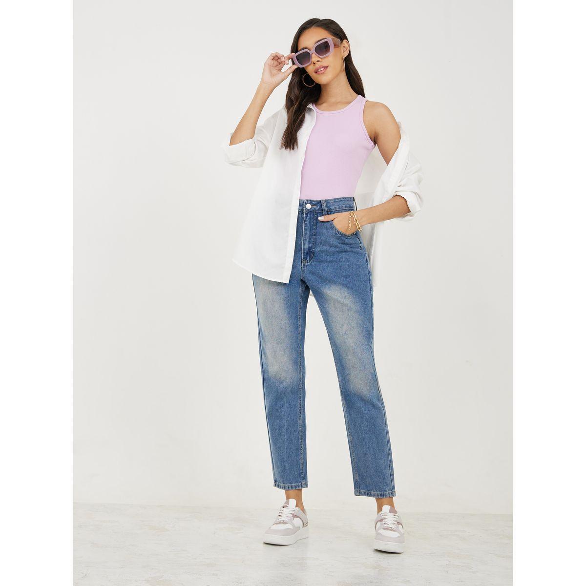 جينز بطول الكاحل وقصة موم-women-clothing-bottoms-jeans-image-2