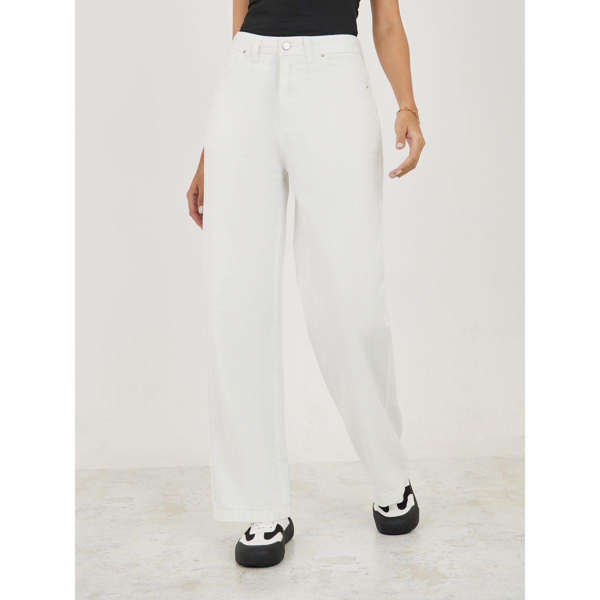 Styli High Rise Straight Leg Jeans with Pockets-women-clothing-bottoms-jeans-image-1