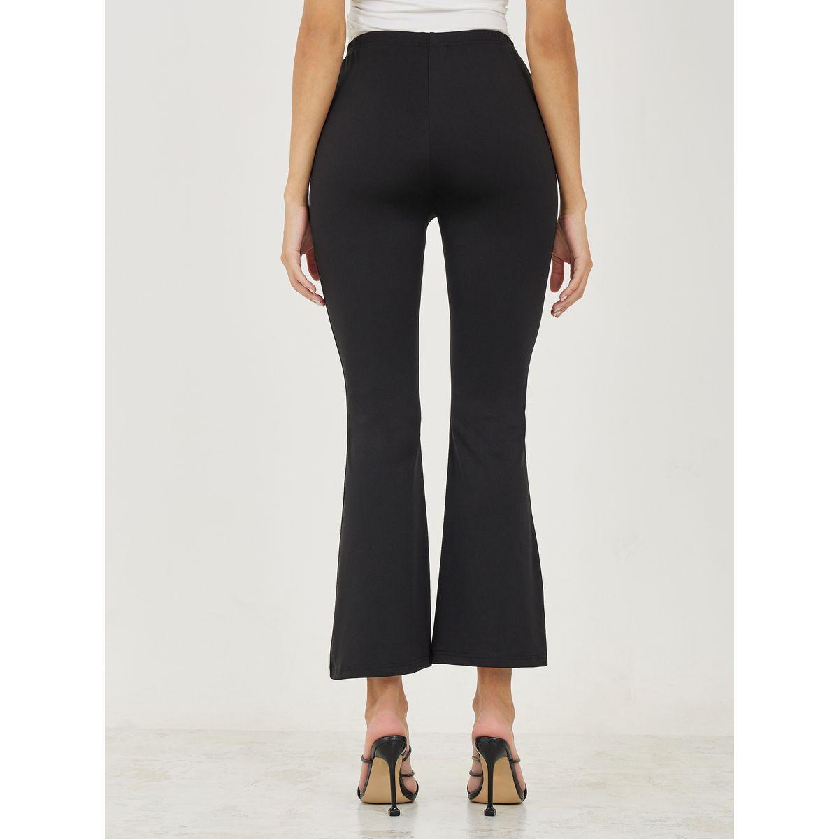 Styli High Rise Lace Insert Fit and Flare Pants-women-clothing-bottoms-trousers-image-4