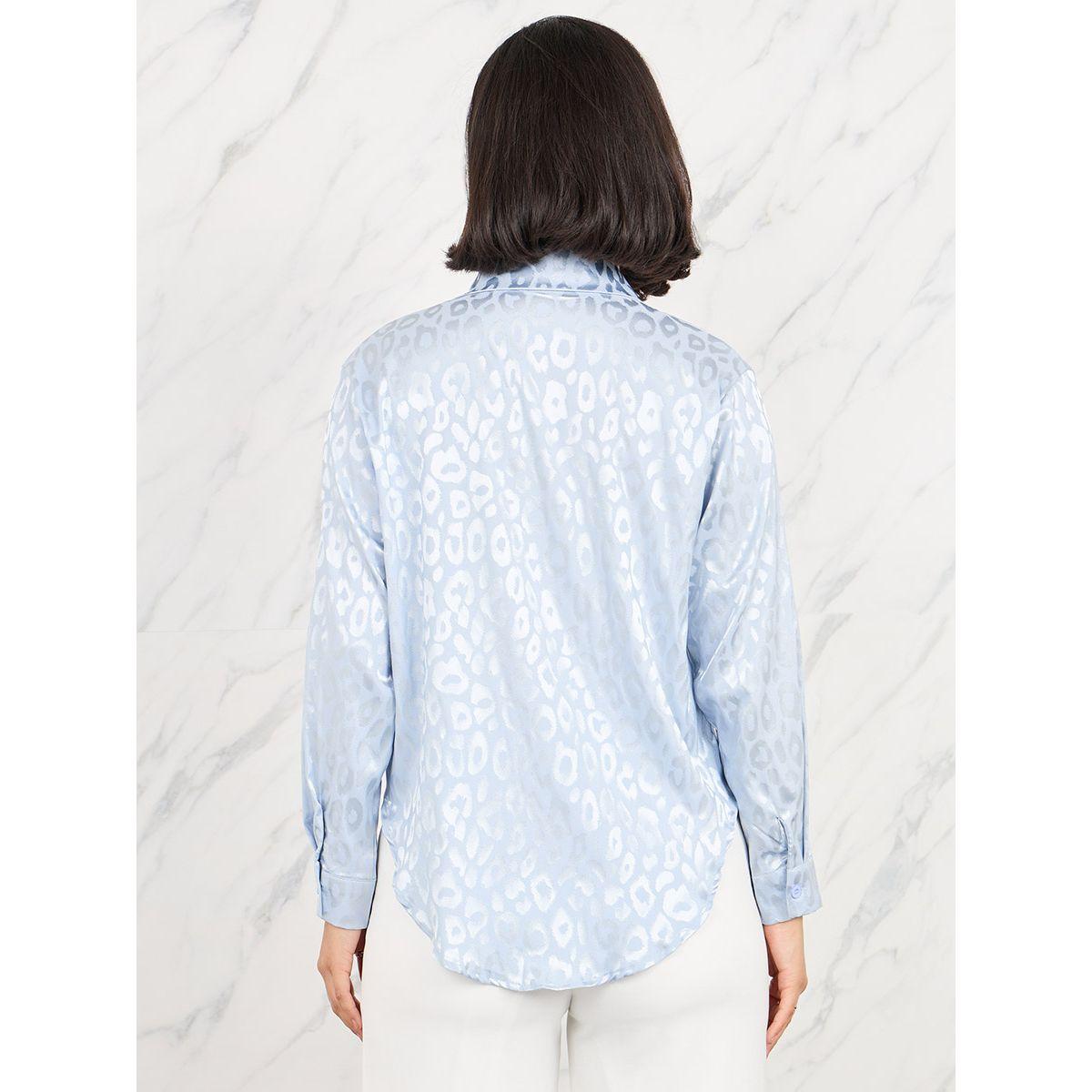 Styli Satin Leopard Print Long Sleeve Shirt-women-clothing-shirtsandblouses-shirts-image-4