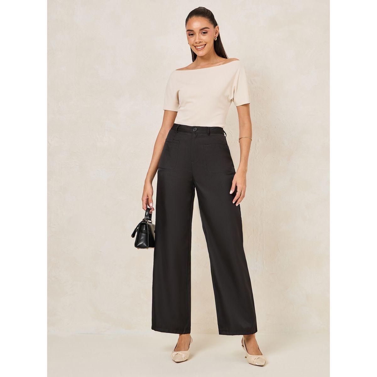 Styli High Rise Wide Leg Tailored Pants-women-clothing-bottoms-trousers-image-2