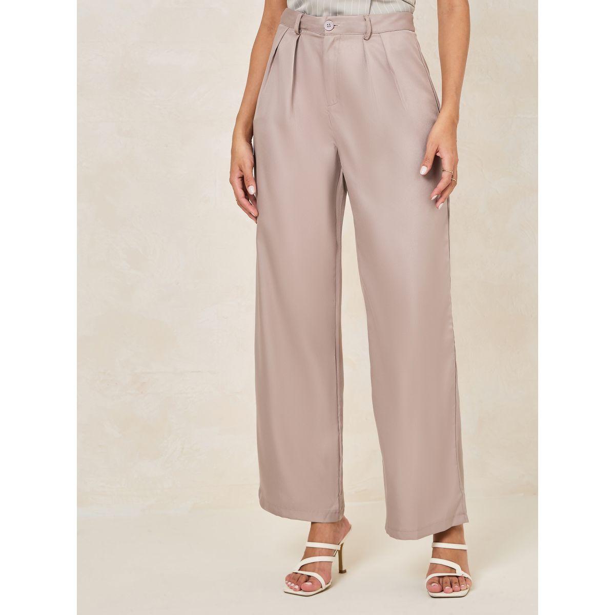 بنطال كاجوال بارجل واسعة وكسرات-women-clothing-bottoms-trousers-image-1