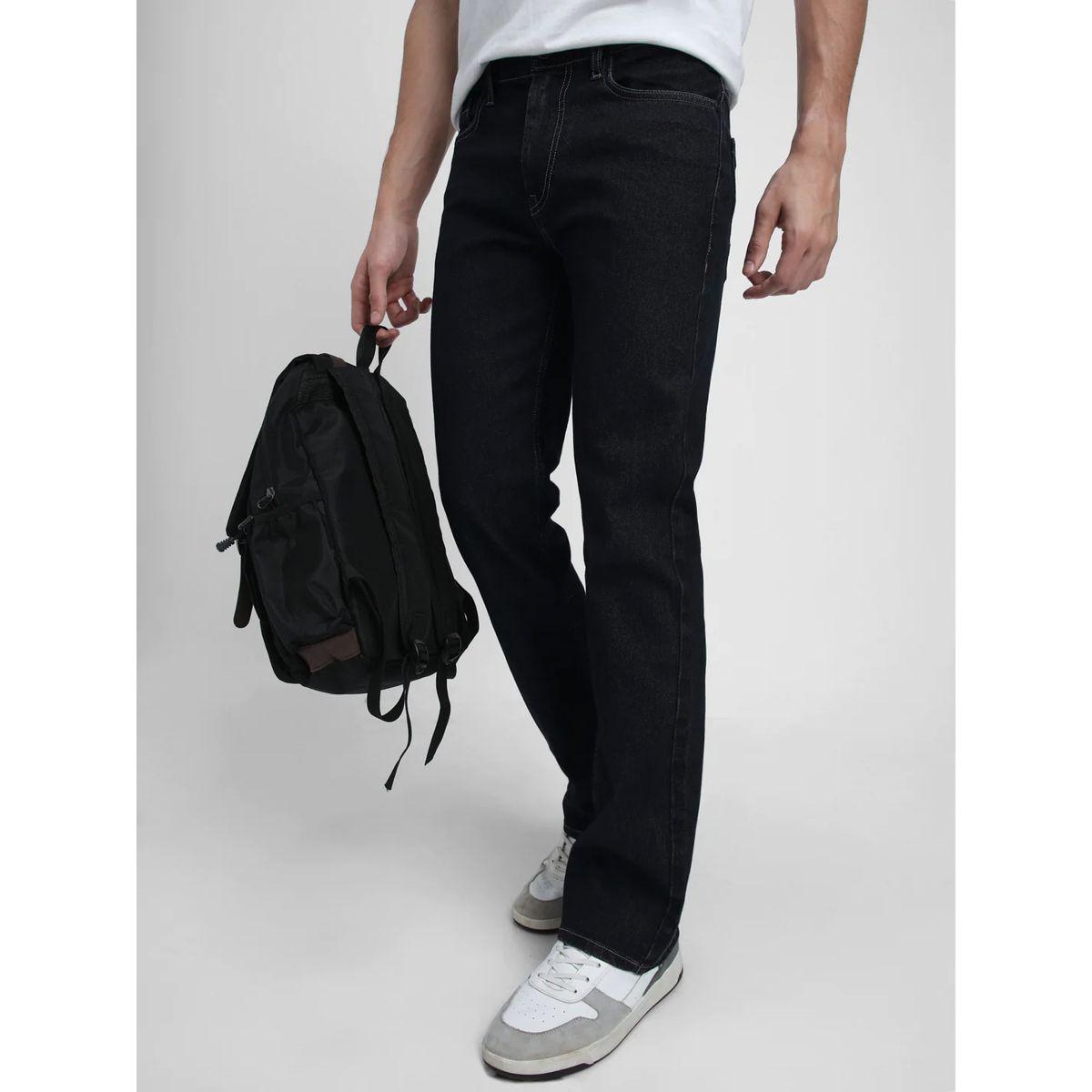 Dennis Lingo Mid Rise Clean Look Stretchable Slim Fit Jeans-men-clothing-bottoms-jeans-image-1