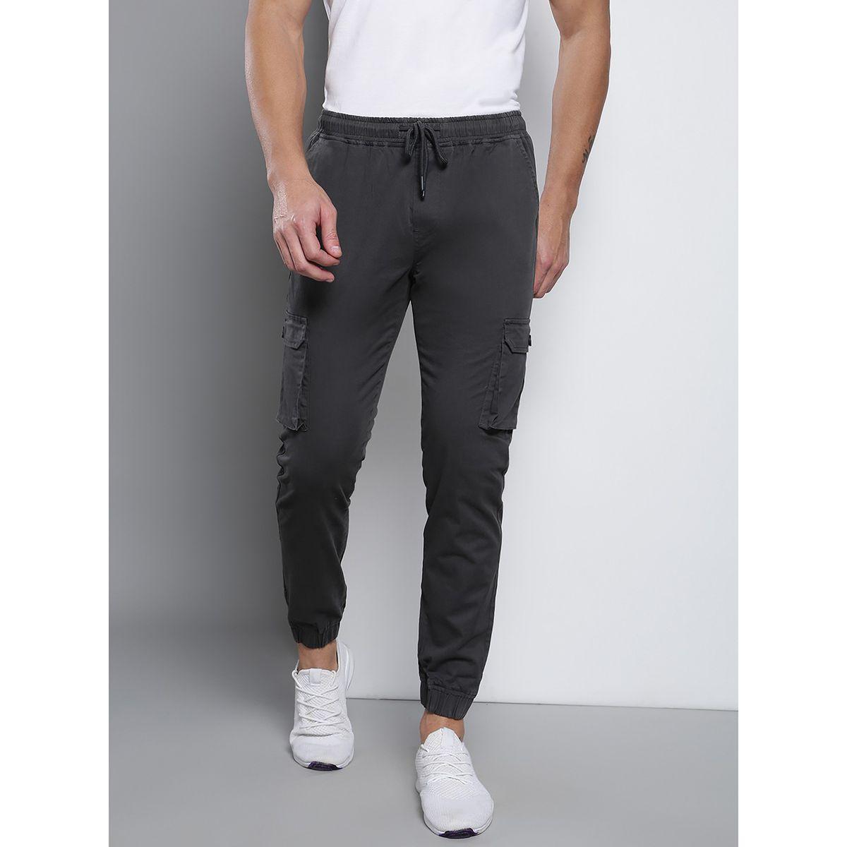 Dennis Lingo X Styli  Mid Rise Tapered Fit Cargo Joggers-men-clothing-bottoms-joggers-image-1