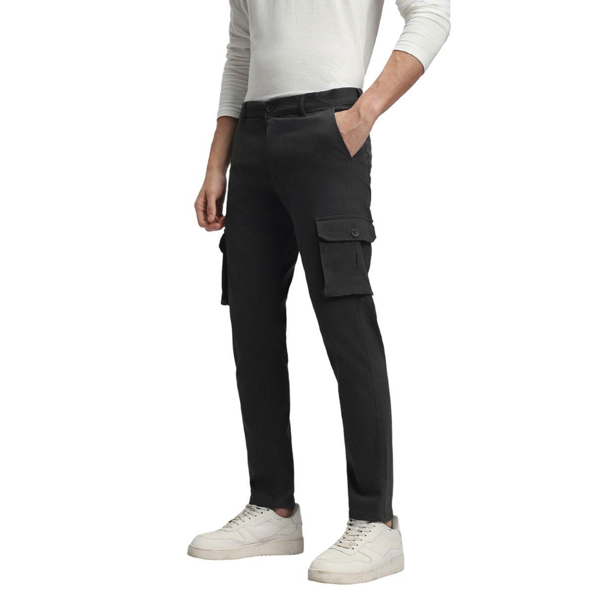 بنطال كارجو بطول الكاحل وقصة مستدقة دينيس لينجو × ستايلي-men-clothing-bottoms-trousersandchinos-trousers-image-1