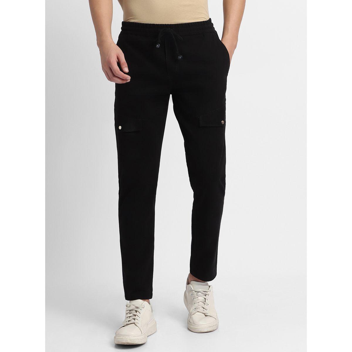 Dennis Lingo X Styli  Drawstring Waistband Mid Rise Slim Fit Cargo Trousers-men-clothing-bottoms-trousersandchinos-trousers-image-1