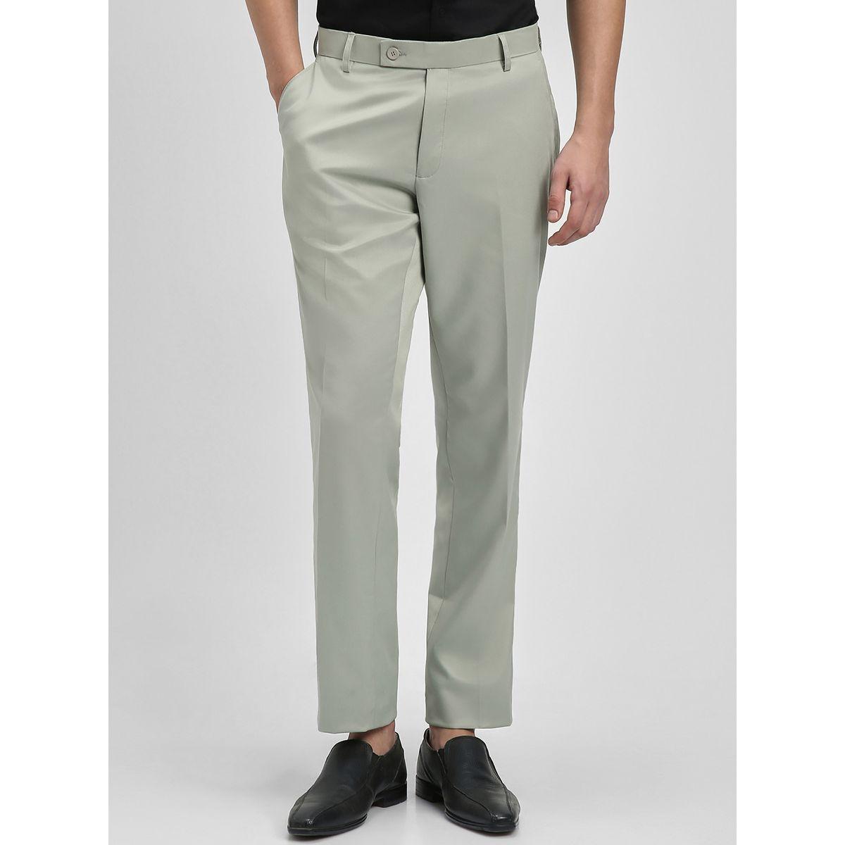 Dennis Lingo Solid Mid Rise Trousers with Pockets-men-clothing-bottoms-trousersandchinos-trousers-image-1