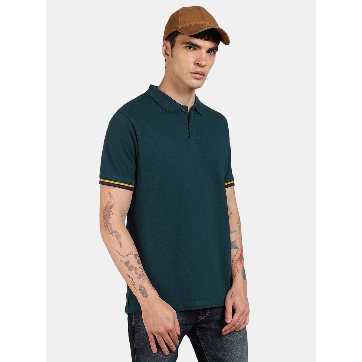 Dennis Lingo Contrast Trim Polo with Short Sleeves-men-clothing-tshirtsandpolos-polos-image-1