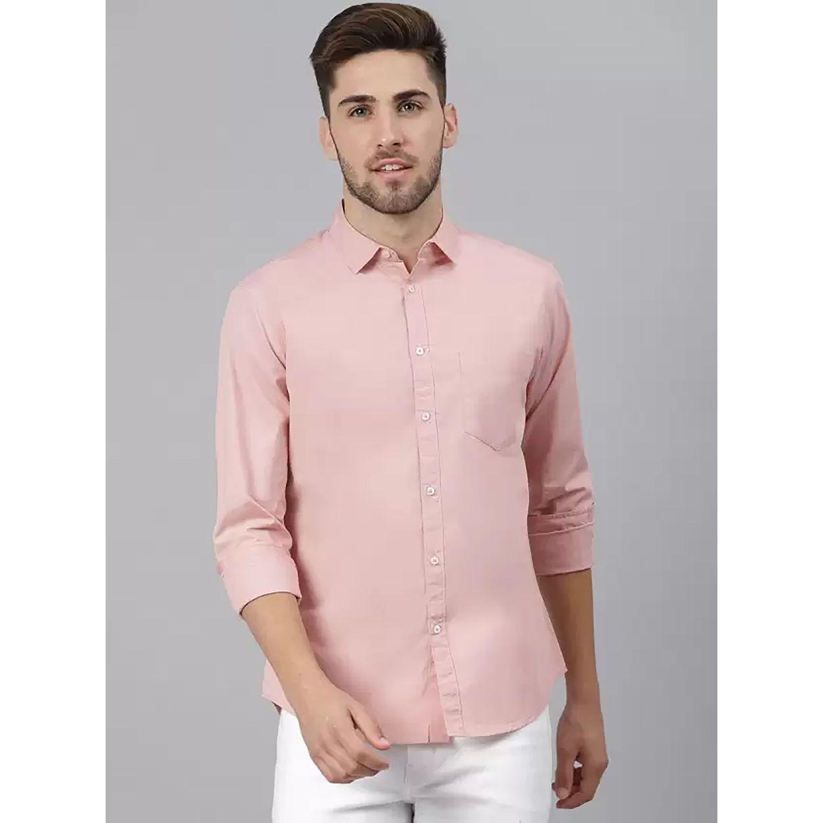 قميص بقصة سليم فت واكمام طويلة-men-clothing-shirts-image-1