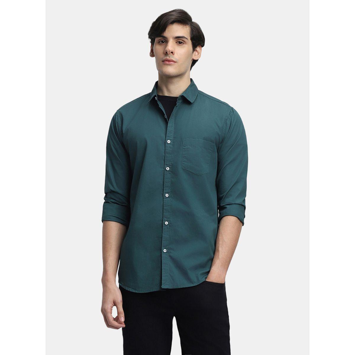 قميص بجيب على الصدر واكمام طويلة-men-clothing-shirts-image-1
