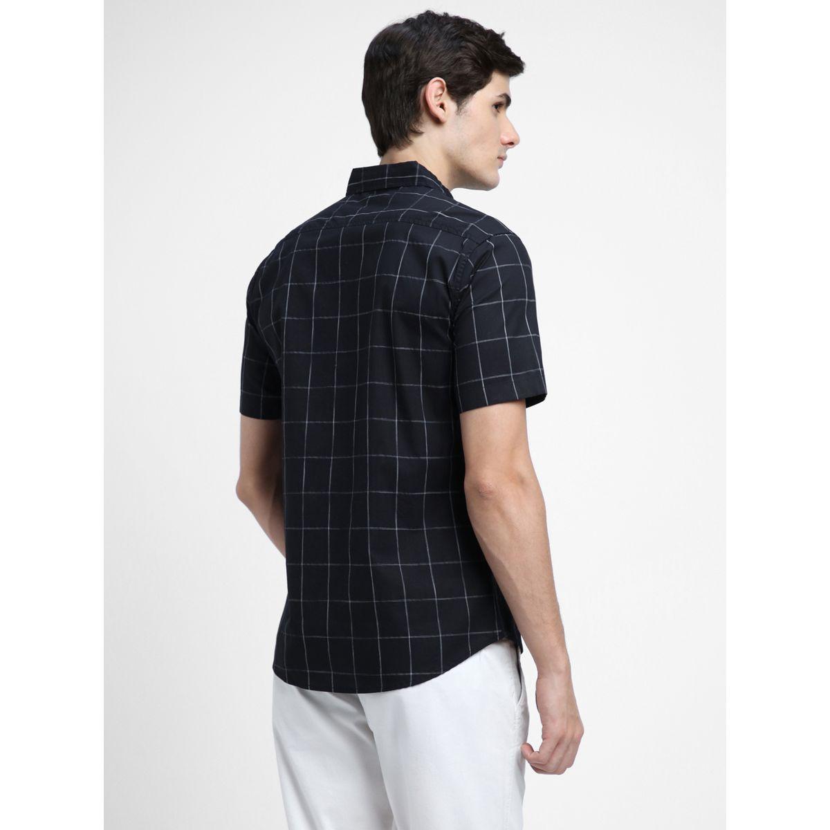 قميص بقصة سليم فت واكمام قصيرة-men-clothing-shirts-image-2