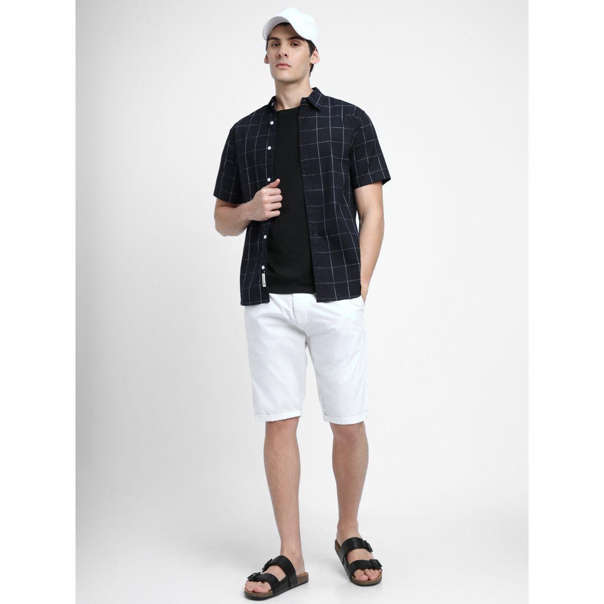قميص بقصة سليم فت واكمام قصيرة-men-clothing-shirts-image-3