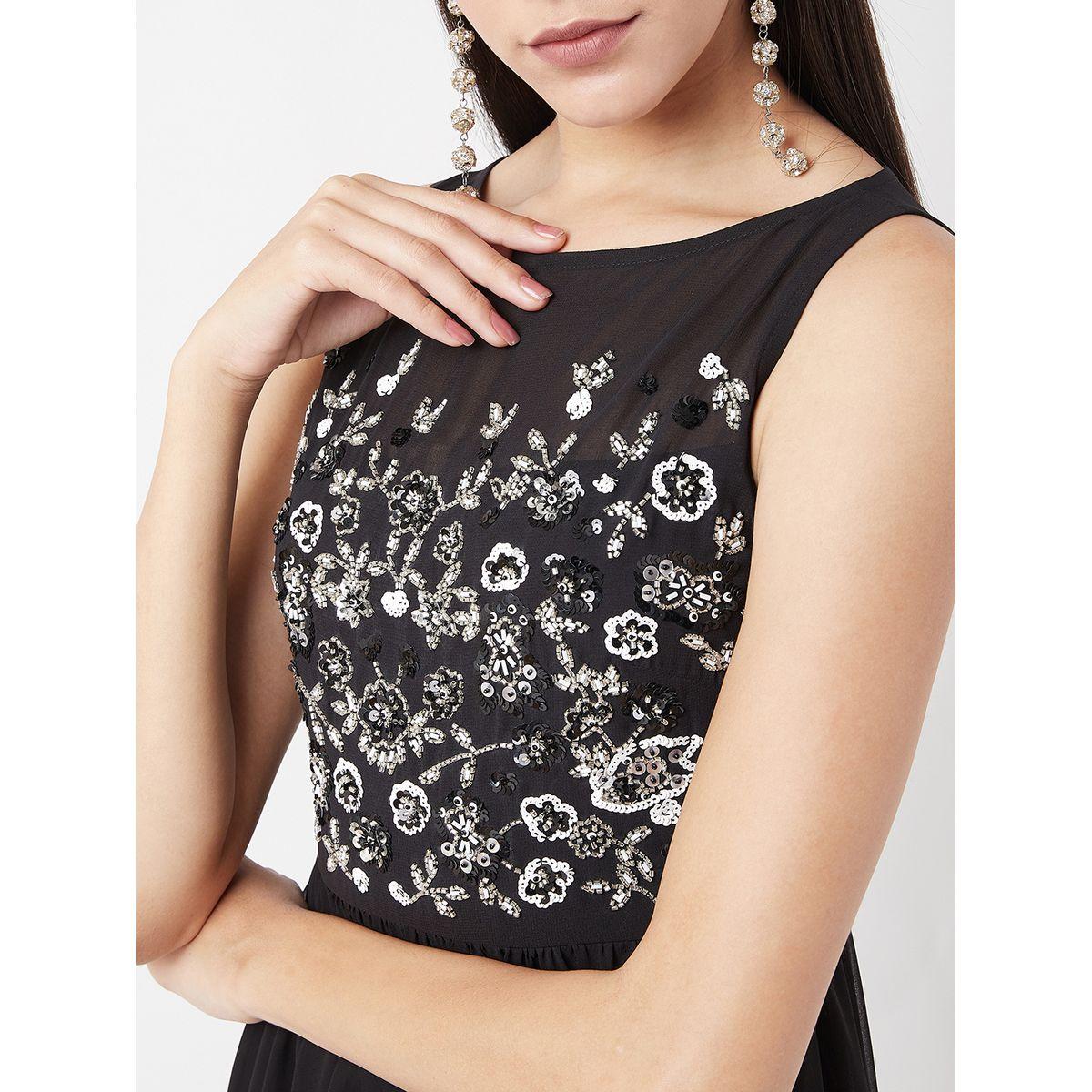 Miss Chase X Styli  Embellished Lined A-Line Maxi Dress-women-clothing-dresses-image-3