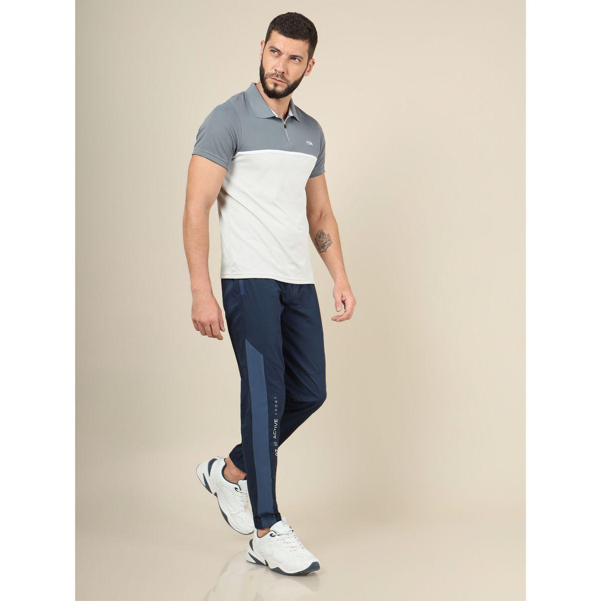 Technosport X Styli  Solid Woven Stretch Track Pants with  Elastic Cuff-men-clothing-sportswearandactivewear-bottoms-image-5