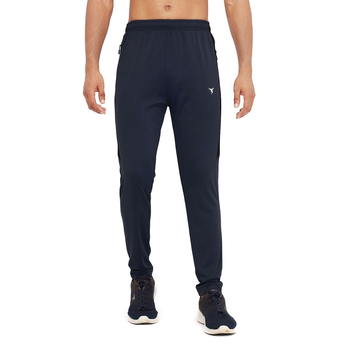 بنطال رياضي بقصة سليم فت وجيوب-men-clothing-sportswearandactivewear-bottoms-image-2