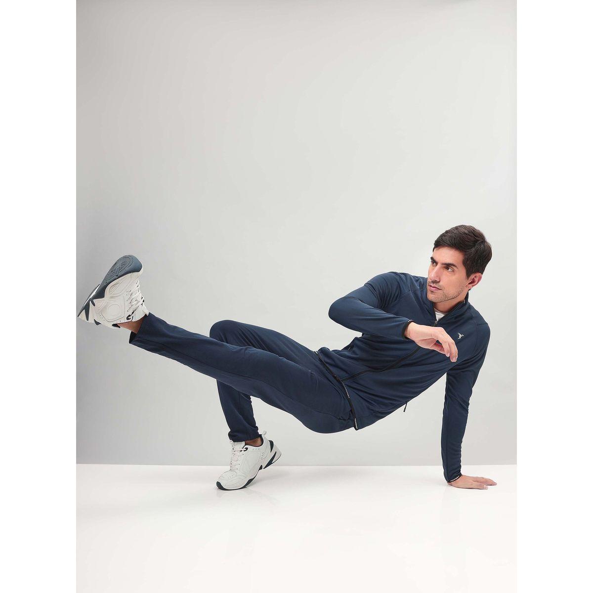 بنطال رياضي سادة مع رباط خصر-men-clothing-sportswearandactivewear-bottoms-image-1