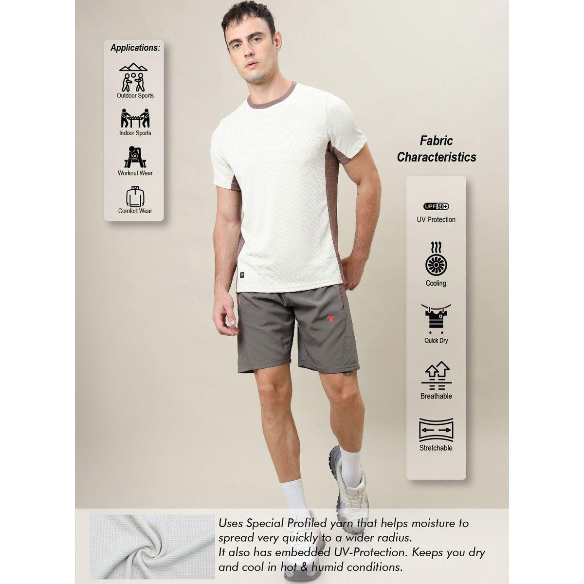 Technosport Textured Slim Fit T-Shirt with Short Sleeves-men-clothing-sportswearandactivewear-tshirtsandpolos-image-6