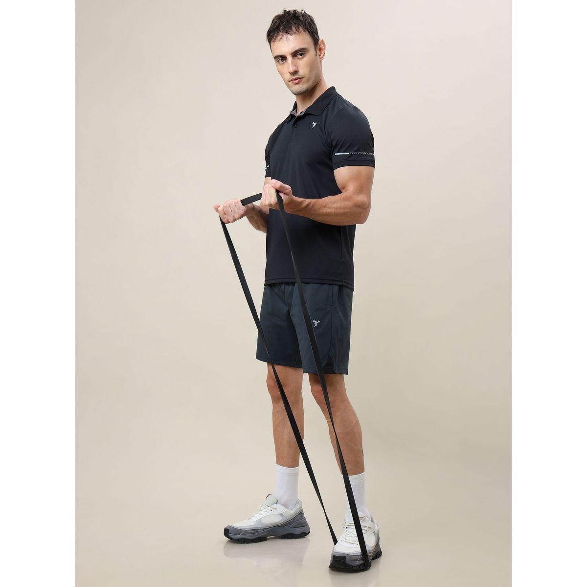 Technosport Solid Slim Fit Polo T-Shirt with Short Sleeves-men-clothing-sportswearandactivewear-tshirtsandpolos-image-4