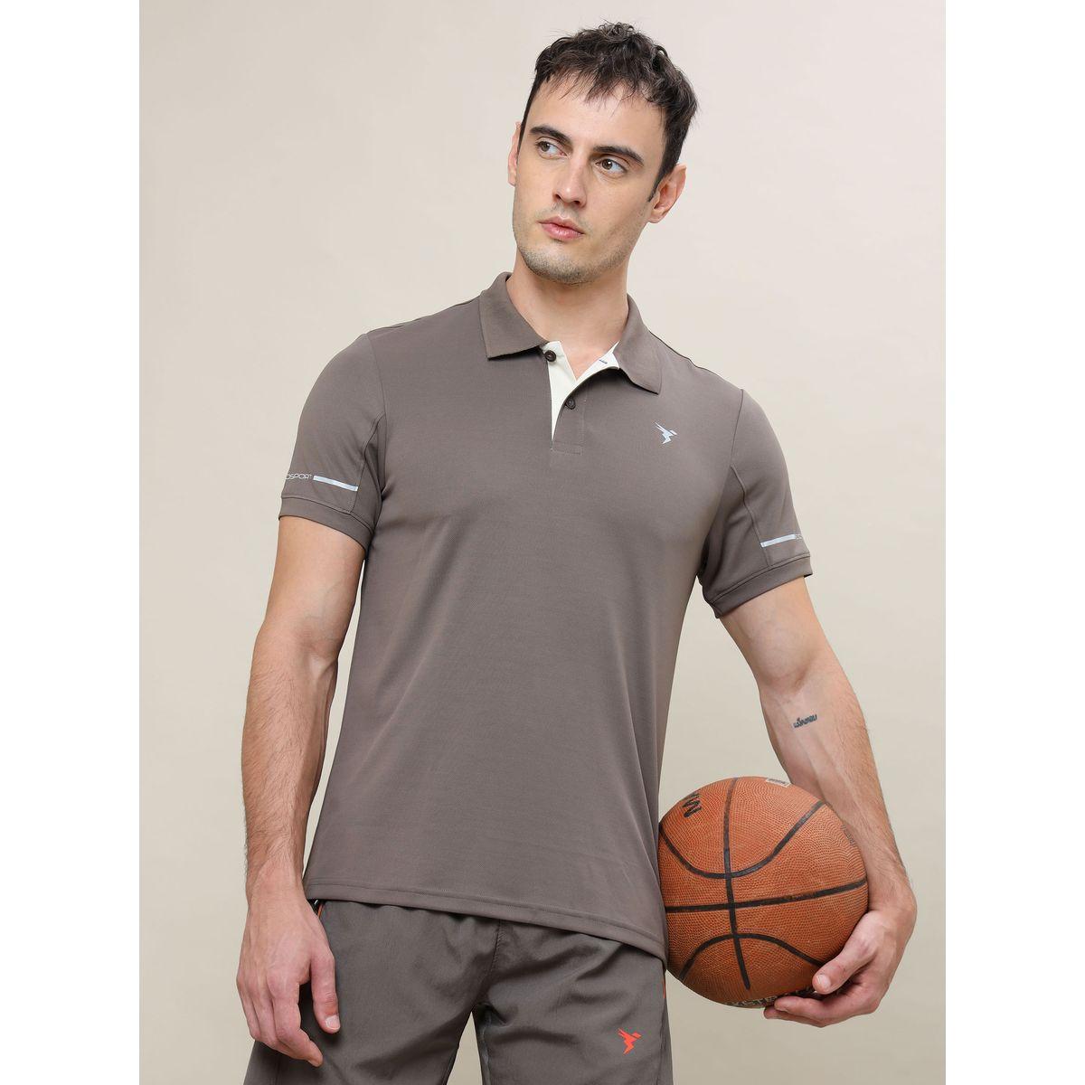 تيشيرت سادة بياقة بولو واكمام قصيرة-men-clothing-sportswearandactivewear-tshirtsandpolos-image-3