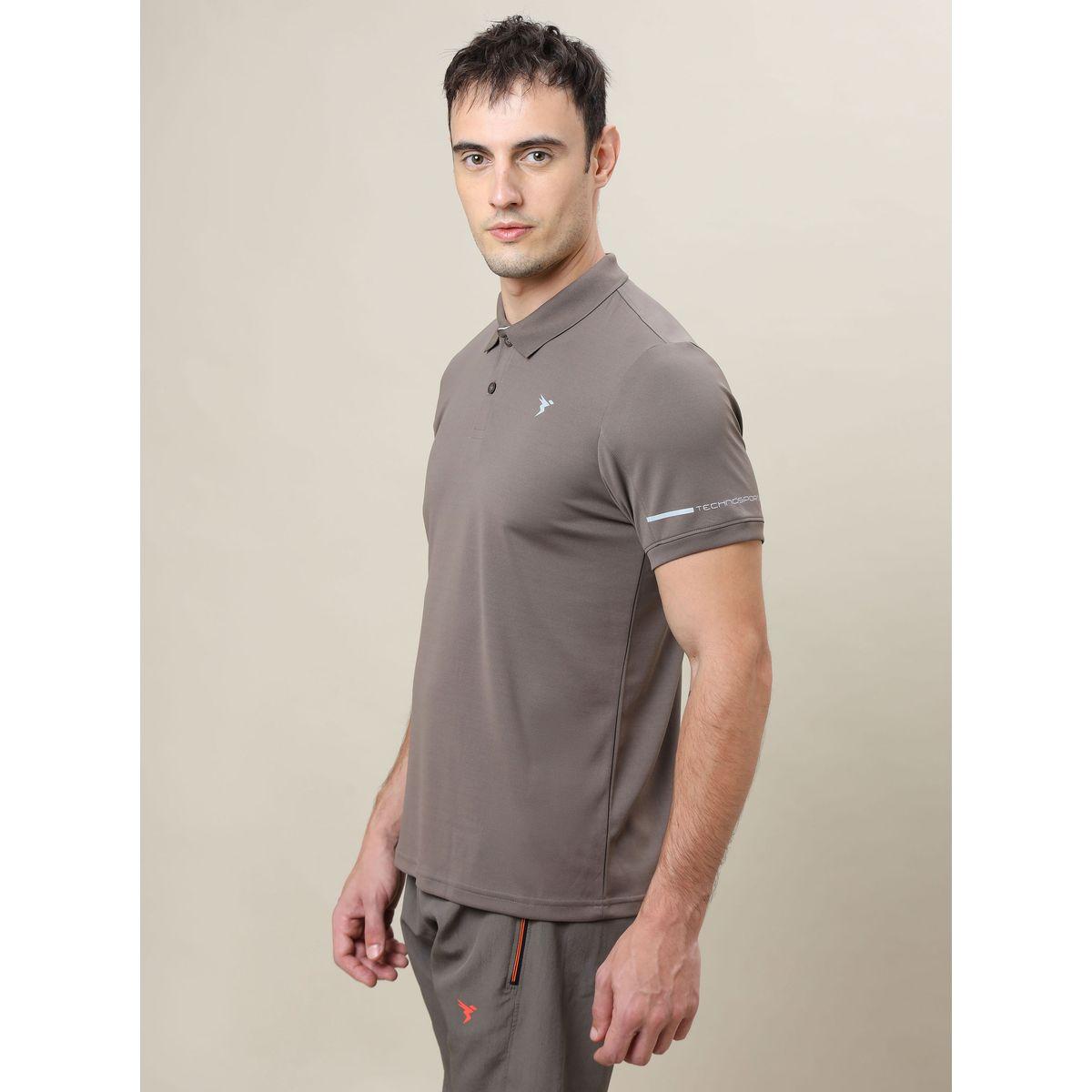 Technosport Solid Slim Fit Polo T-Shirt with Short Sleeves-men-clothing-sportswearandactivewear-tshirtsandpolos-image-4