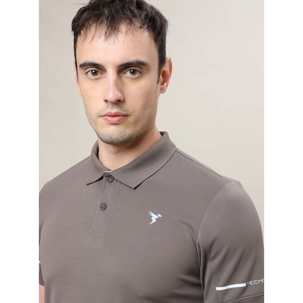 Technosport Solid Slim Fit Polo T-Shirt with Short Sleeves-men-clothing-sportswearandactivewear-tshirtsandpolos-image-5