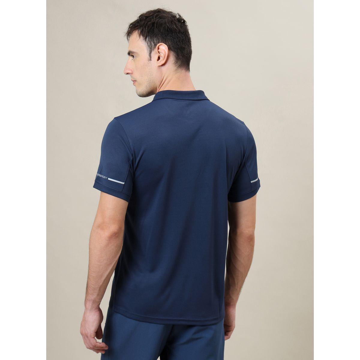 Technosport Solid Slim Fit Polo T-Shirt with Short Sleeves-men-clothing-sportswearandactivewear-tshirtsandpolos-image-4