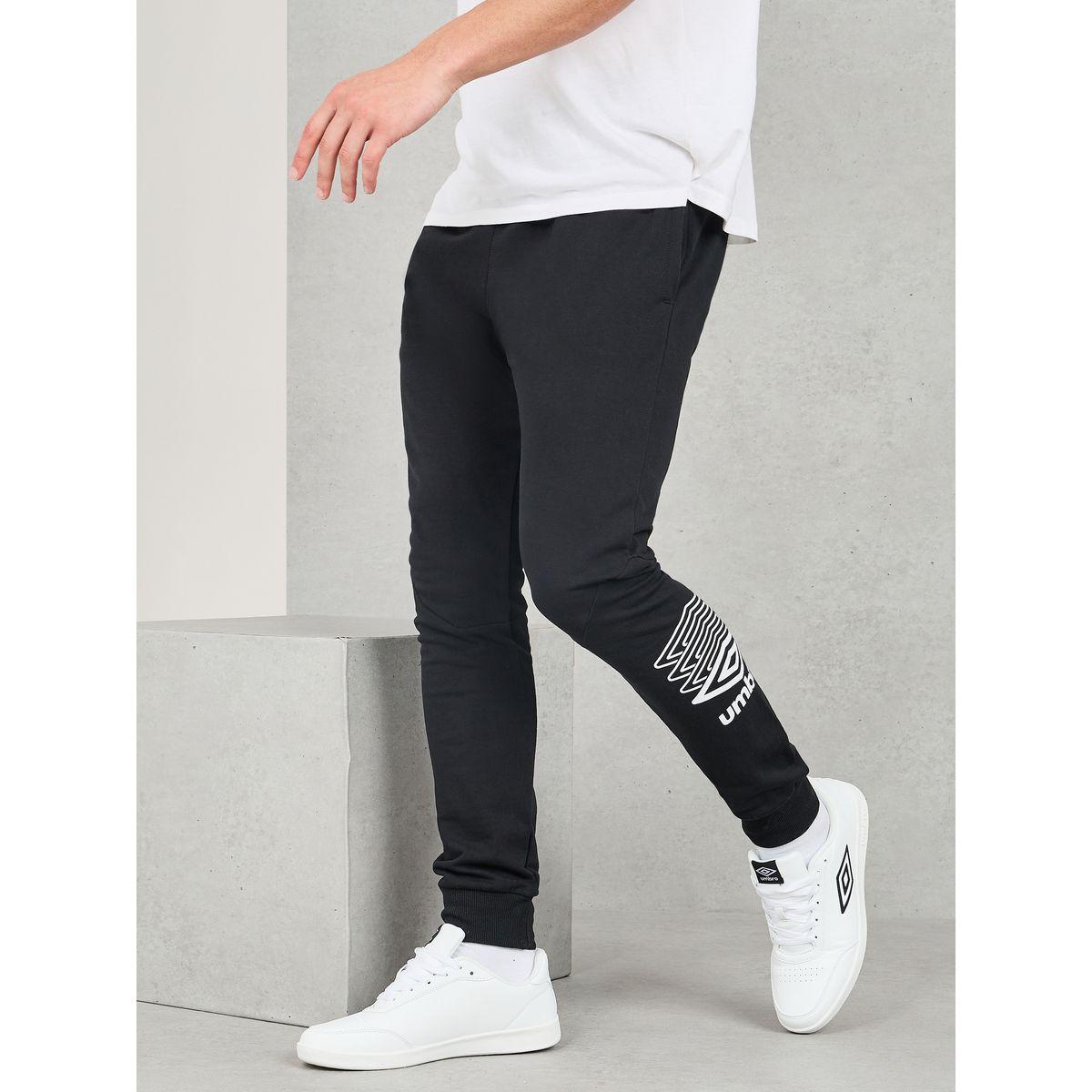 Umbro Logo Print Panelled Terrace Joggers-men-clothing-bottoms-joggers-image-1