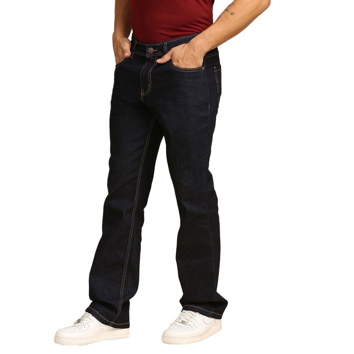 High Star Mid Rise Stitch Detail Bootcut Jeans-men-clothing-bottoms-jeans-image-1
