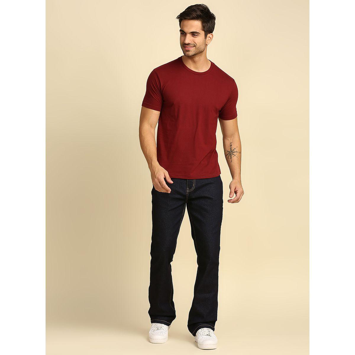 High Star Mid Rise Stitch Detail Bootcut Jeans-men-clothing-bottoms-jeans-image-5