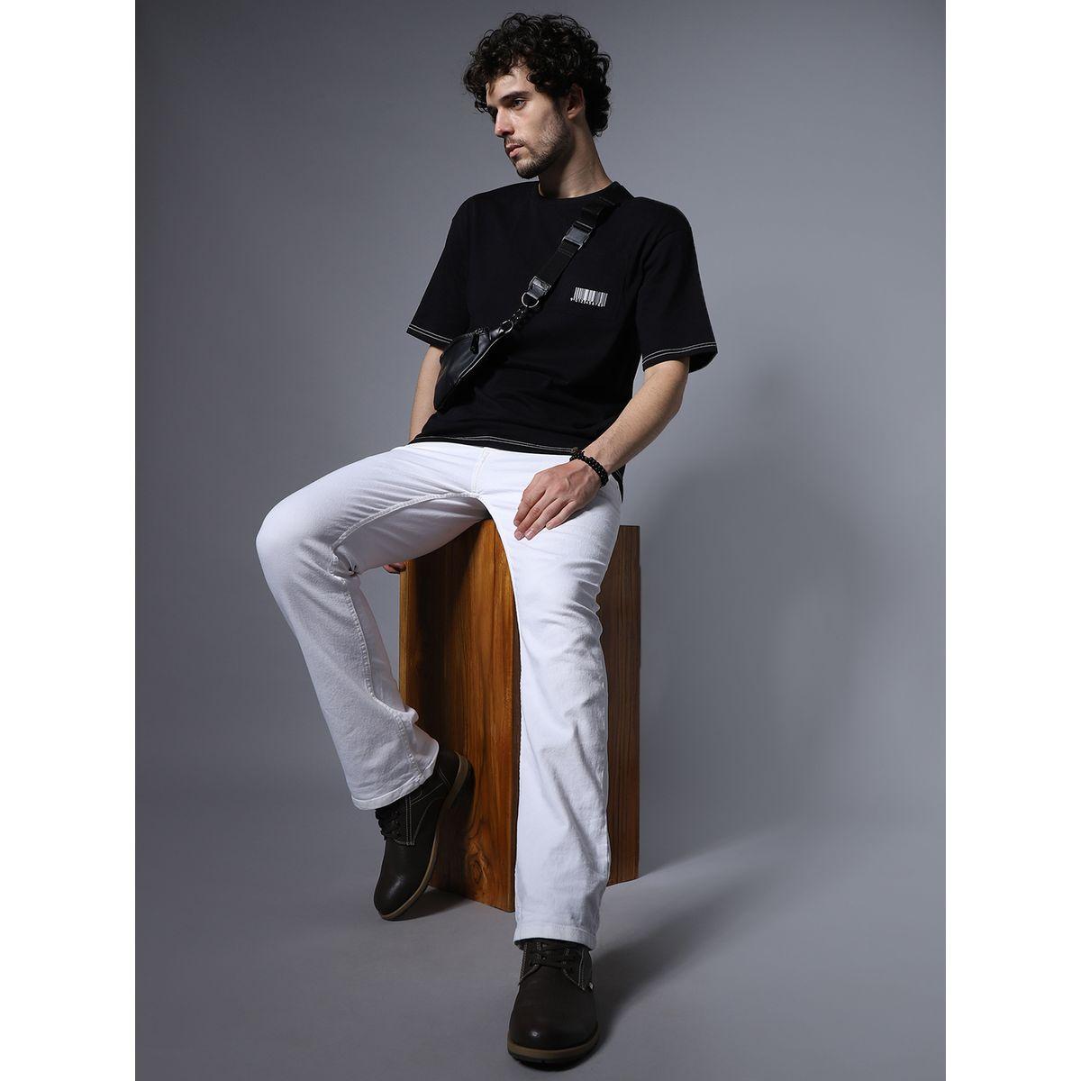High Star X Styli  Low Rise Solid Jeans with Pockets-men-clothing-bottoms-jeans-image-5