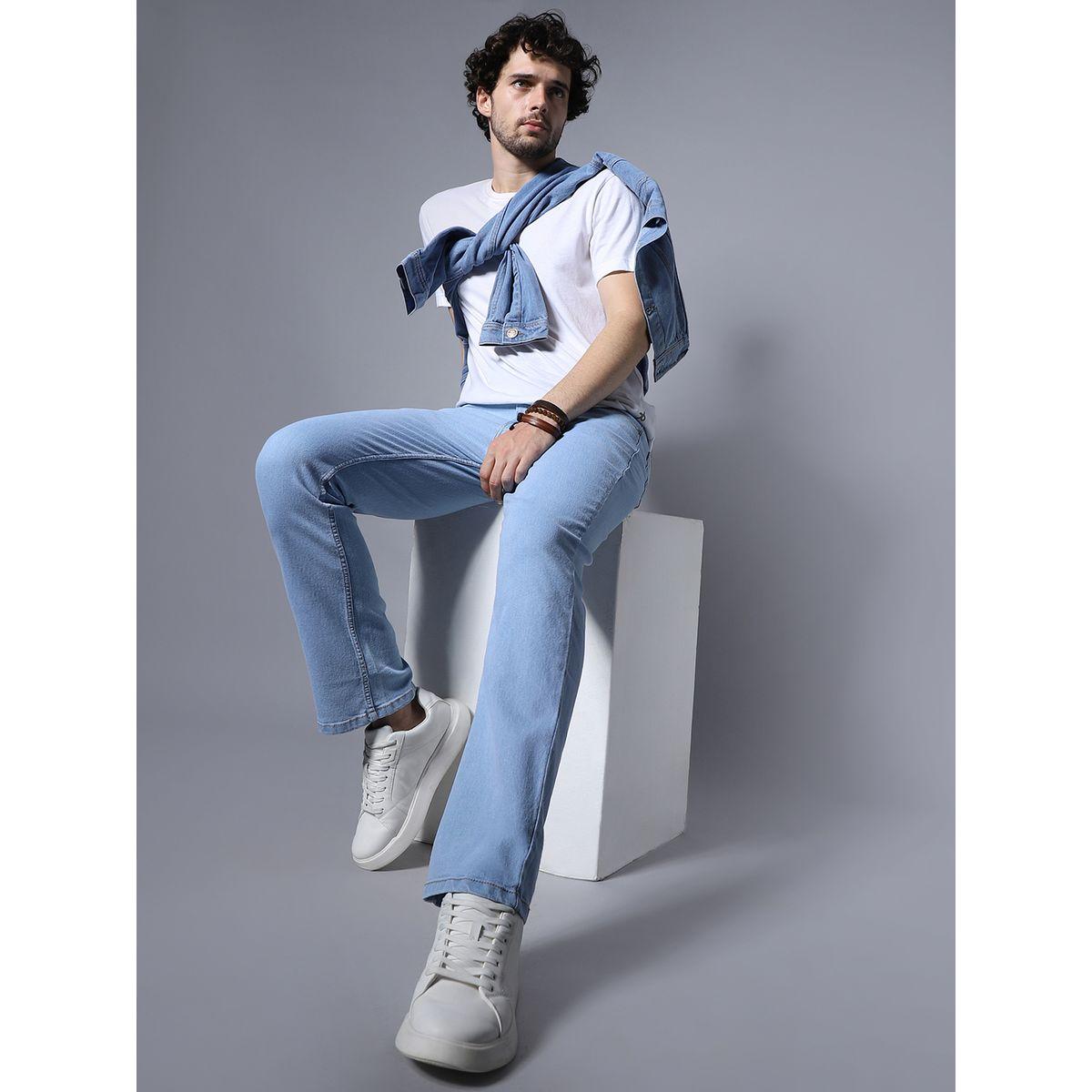 High Star X Styli  Mid Rise Light Wash Clean Look Stretchable Jeans-men-clothing-bottoms-jeans-image-5