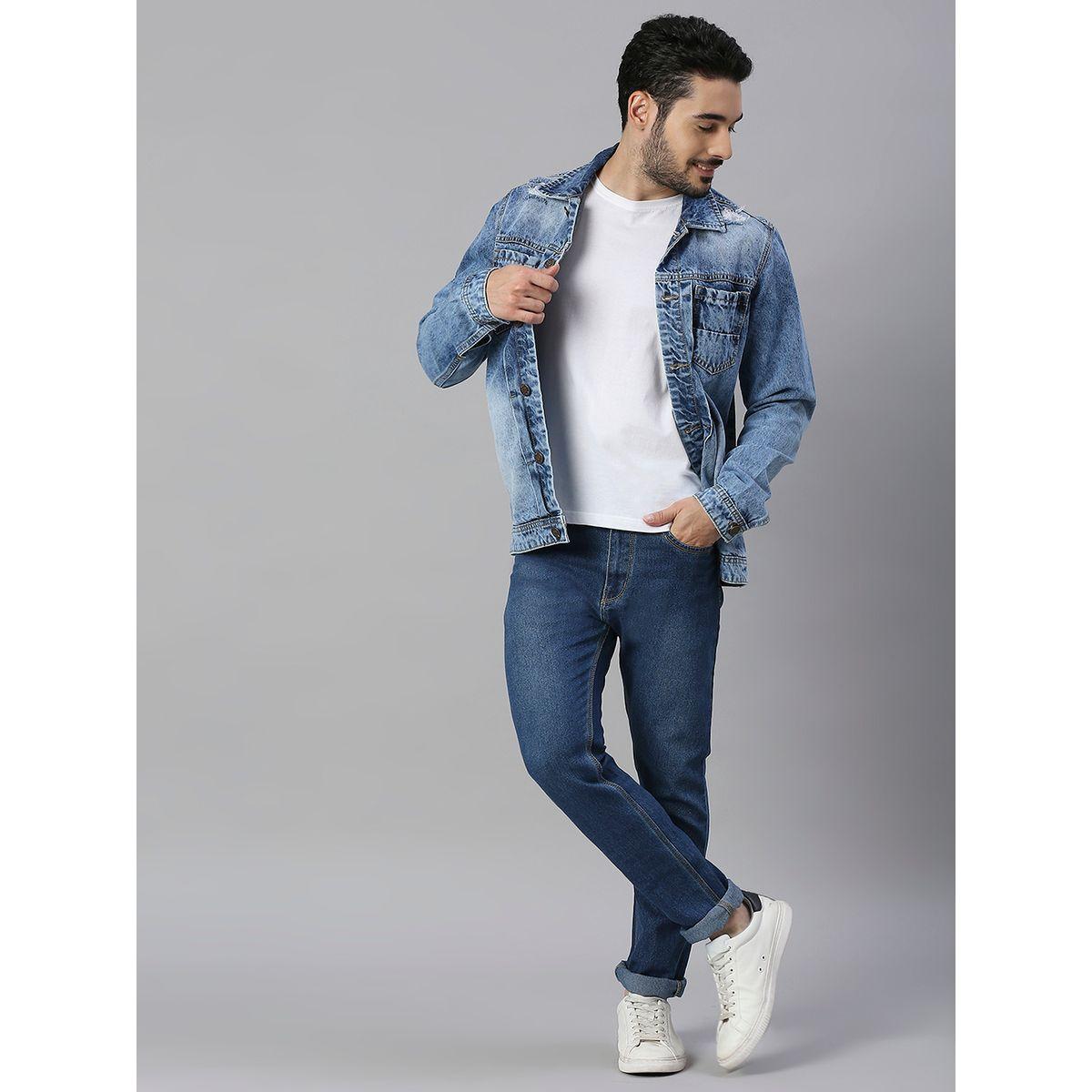 جاكيت دنيم بتفاصيل ممزقة مع جيوب-men-clothing-jacketsandblazers-jackets-image-4
