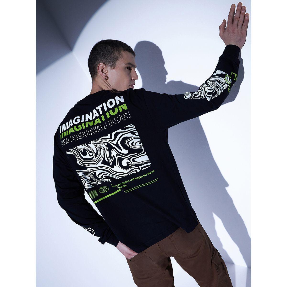 Hubberholme Relaxed Fit Back & Front Graphic Print T-Shirt with Long Sleeves-men-clothing-tshirtsandpolos-tshirts-image-1