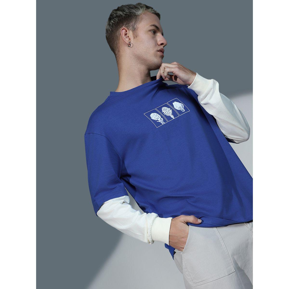Hubberholme X Styli  Relaxed Fit Back & Front Graphic Print Crew Neck T-Shirt-men-clothing-tshirtsandpolos-tshirts-image-3