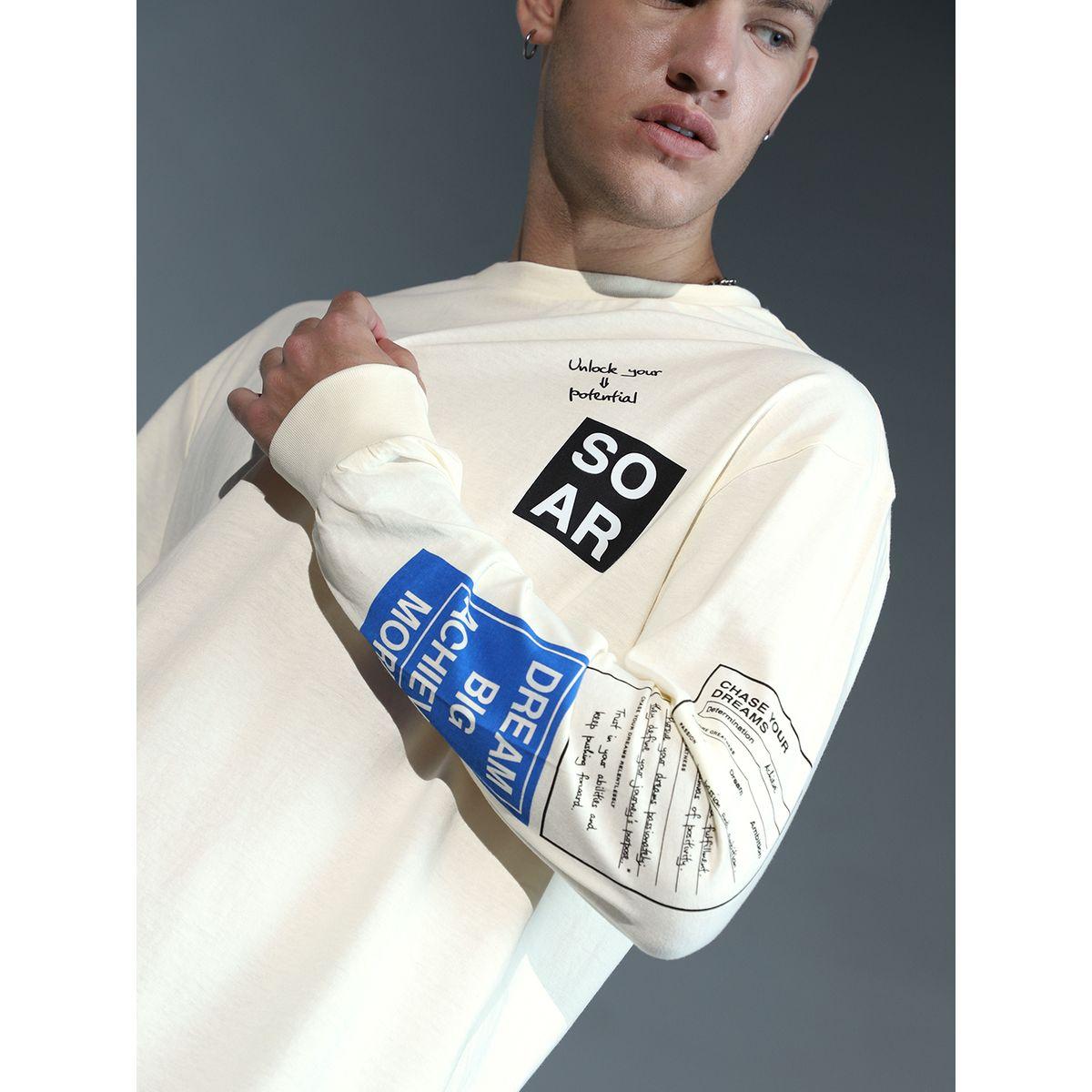 تيشيرت بقصة مريحة واكمام طويلة-men-clothing-tshirtsandpolos-tshirts-image-2